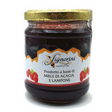 Miele di Acacia e Lampone - barattolo 250 gr - Miele Aromatizzato al Lampone