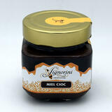 Miele di Acacia e Pasta di Cioccolato - barattolo 250 gr. - Miele Aromatizzato al Cioccolato