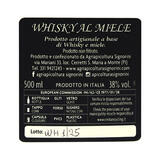 Whisky al Miele - Etichetta Bottiglia 500 ml - 38% vol.