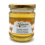 Miele di Acacia e Scotch Whisky - barattolo 250 gr - Miele Aromatizzato con Scotch Whisky